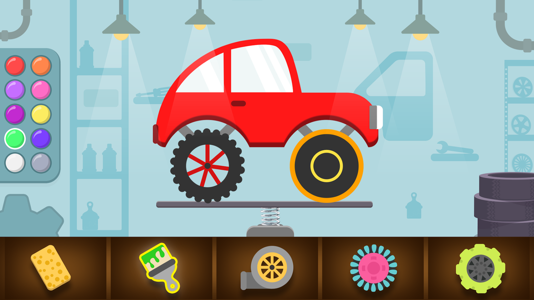 Toddler Car Games For Kids 2-5 - Gameplay image of android game