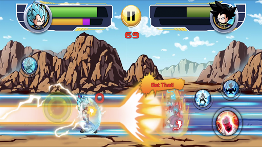 Stickman Warriors Dragon Fight - عکس بازی موبایلی اندروید