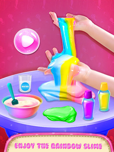Slime Maker Factory: Rainbow Slime DIY Jelly Toy Simulator Games