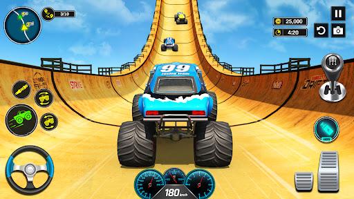 Monster Truck Games- Car Games - Gameplay image of android game