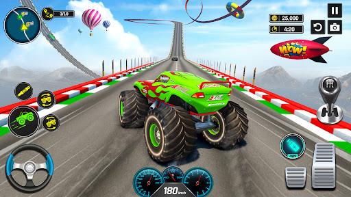 Monster Truck Games- Car Games - Gameplay image of android game