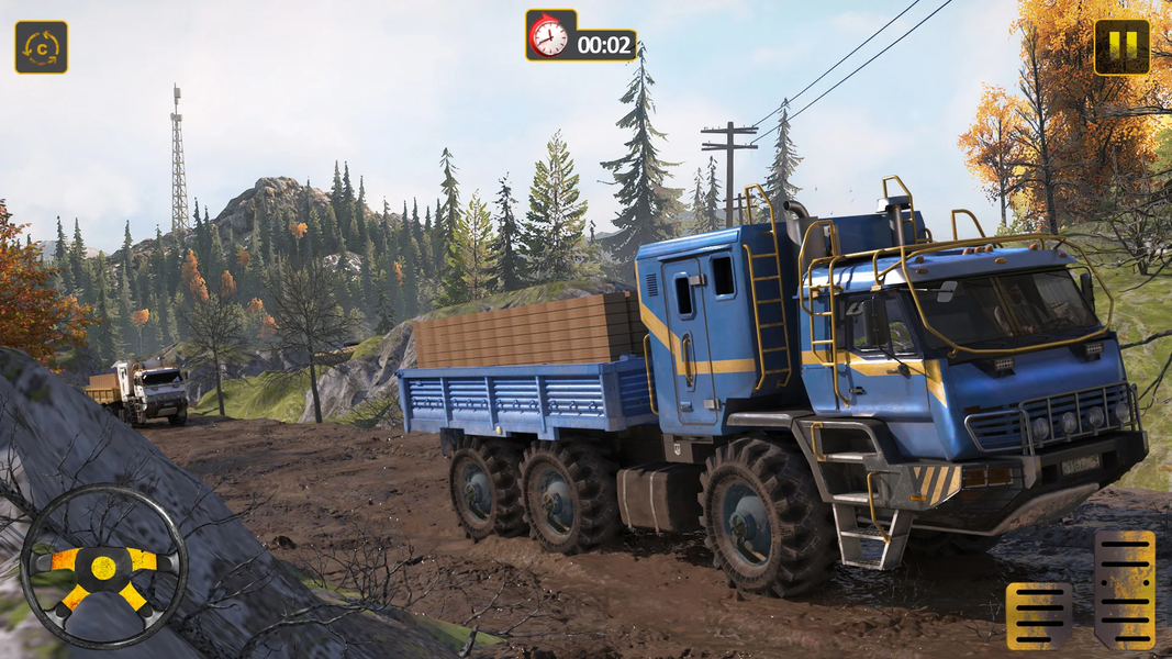 Mud Truck Offroad Driving Game - عکس بازی موبایلی اندروید