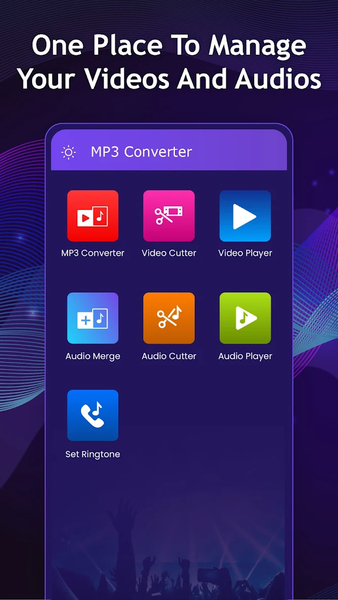Video to Audio Mp3 Cutter - عکس برنامه موبایلی اندروید