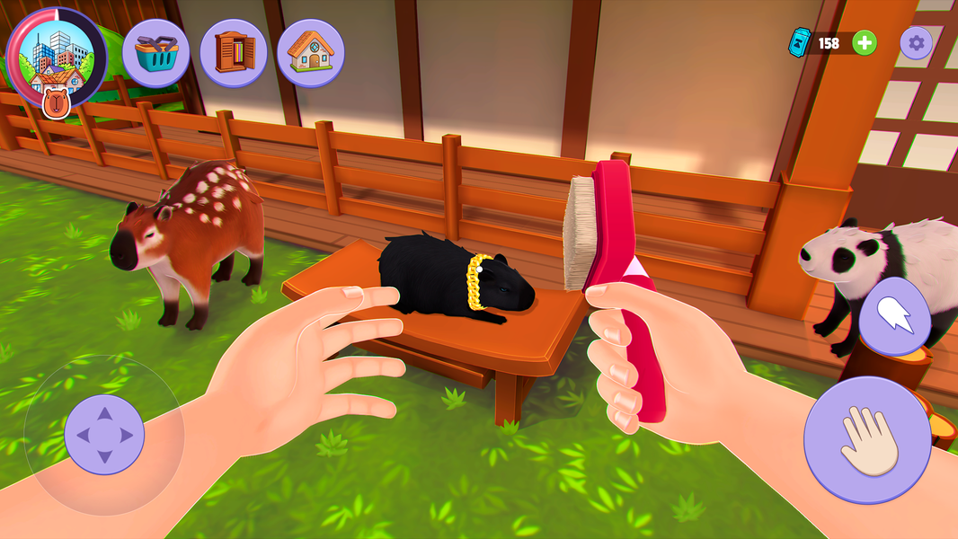Capybara Simulator: My pets - عکس بازی موبایلی اندروید