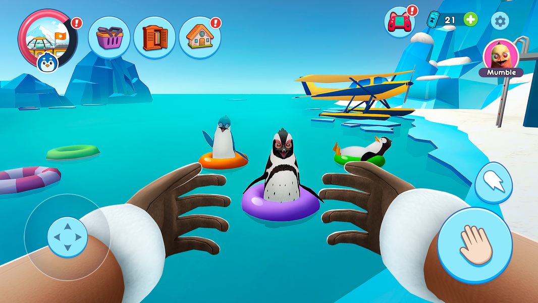 Penguin Simulator: My Pets - Gameplay image of android game