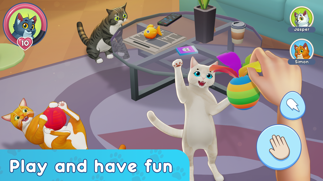 Cat Simulator: Little Kitty 3D - Gameplay image of android game