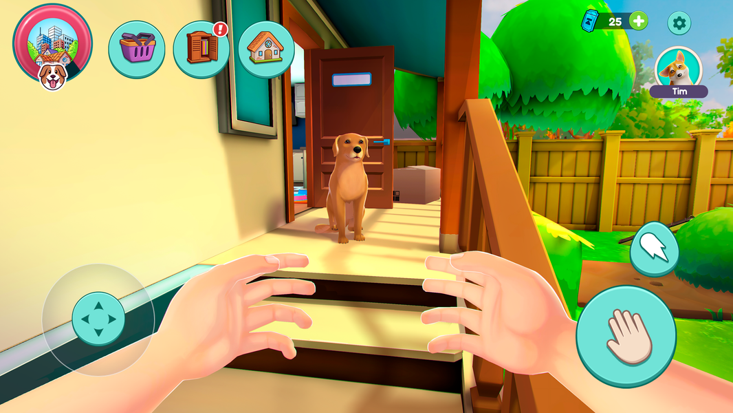 Dog Simulator: My Pets - Gameplay image of android game