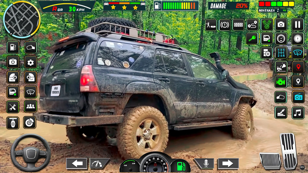 Offroad Mud Jeep Simulator ۳d - عکس بازی موبایلی اندروید