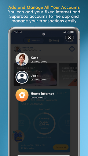 Turkcell - Image screenshot of android app