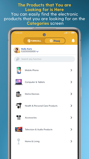 Turkcell - Image screenshot of android app