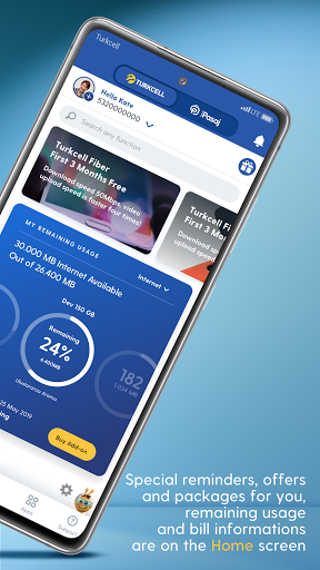 Turkcell - Image screenshot of android app
