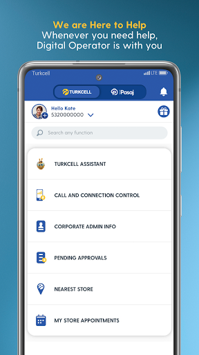 Turkcell - Image screenshot of android app
