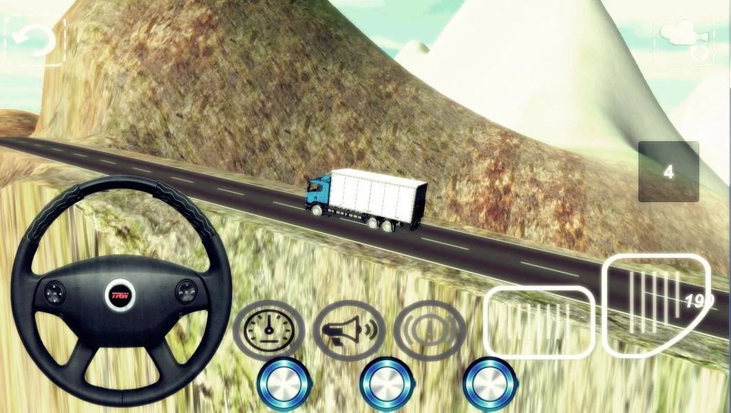 Scania Truck Simulation 3D - Gameplay image of android game