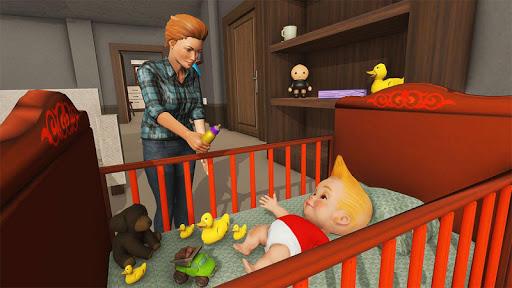 Babysitter & Mother simulator: Happy Family Games - Gameplay image of android game