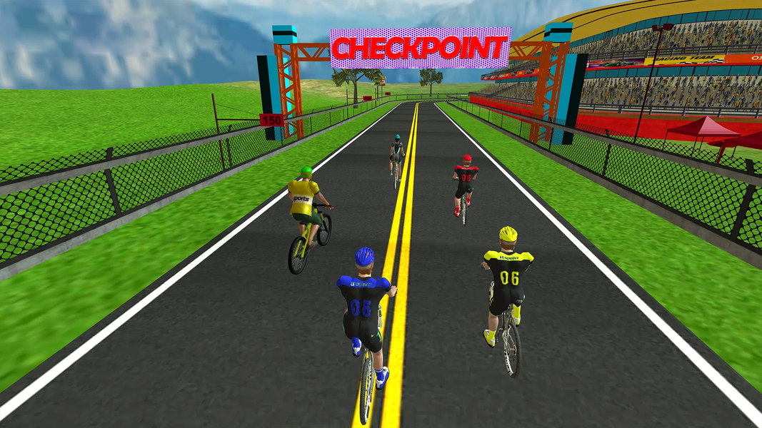 BMX Rider Cycle Stunt Tricks - Gameplay image of android game