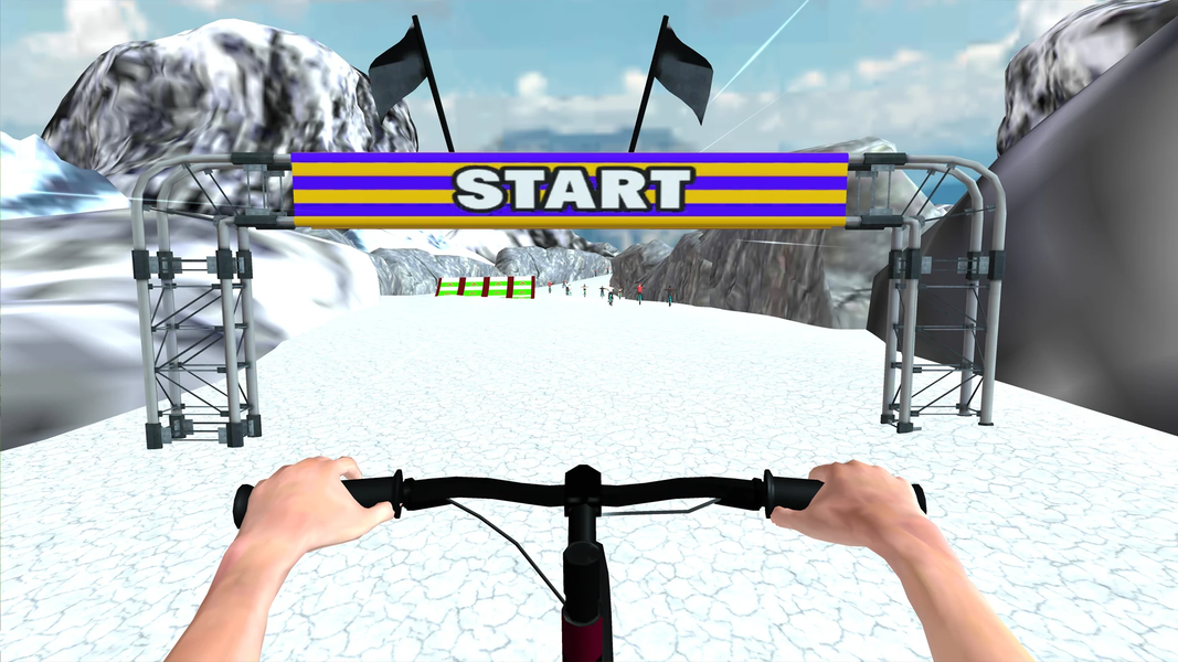 BMX Rider Cycle Stunt Tricks - Gameplay image of android game