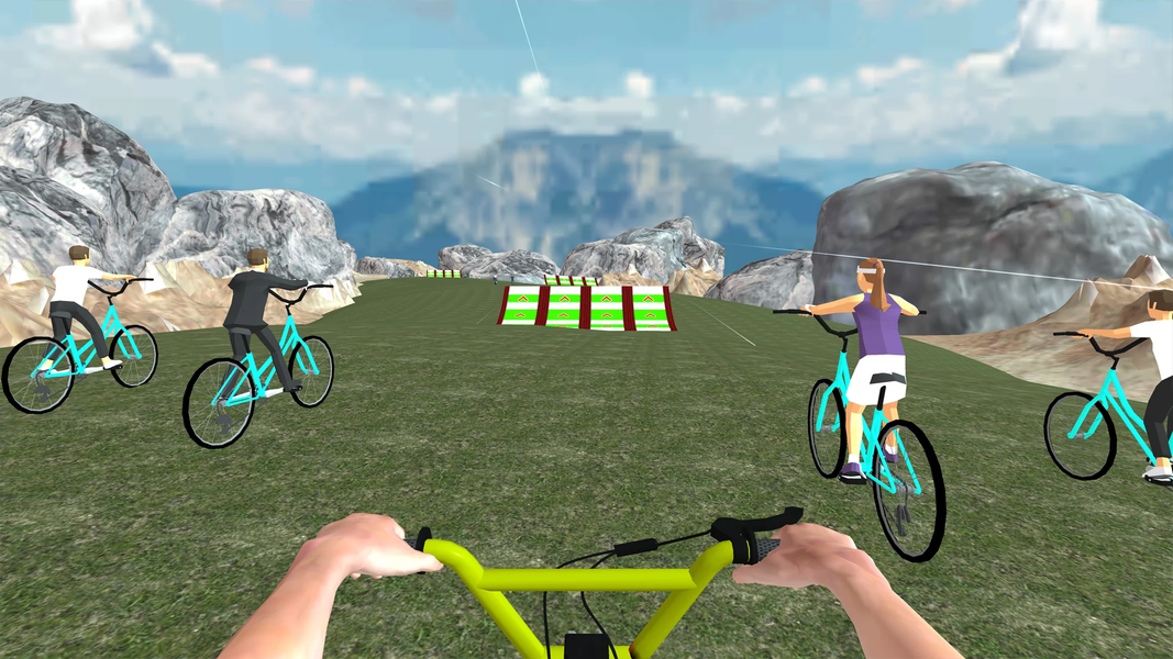 BMX Rider Cycle Stunt Tricks - Gameplay image of android game