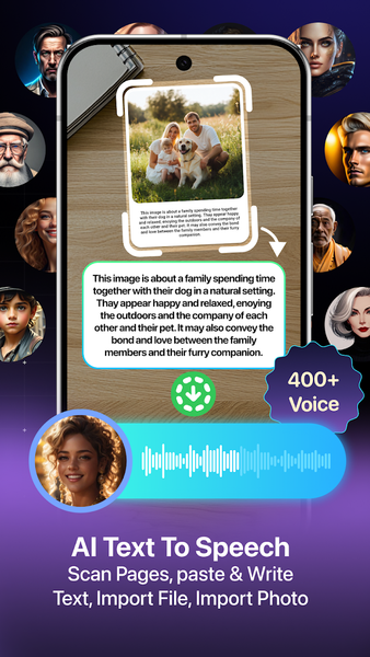 Text to Speech - AI Voices - Image screenshot of android app