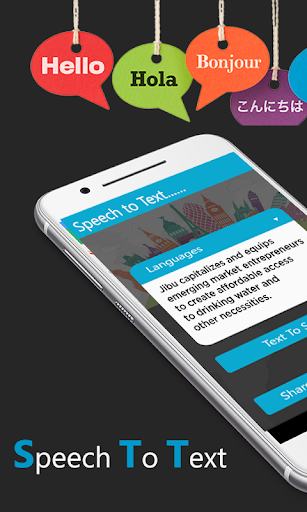 Speech to Text Translator : Text to Speech - Image screenshot of android app