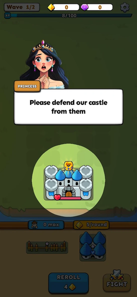 Fortress Merge: Puzzle Defense - عکس بازی موبایلی اندروید