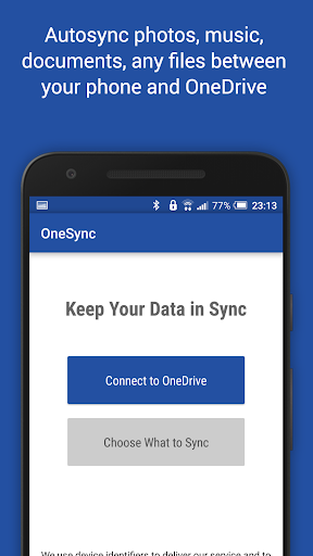 OneSync: Autosync for OneDrive - عکس برنامه موبایلی اندروید