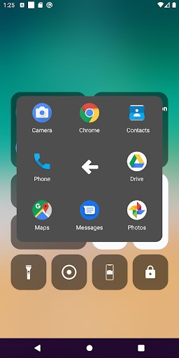 IOS Control Center and Assistive Touch - Image screenshot of android app