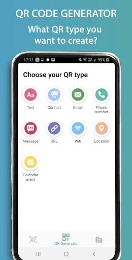 QR Code Scanner and Generator - Image screenshot of android app