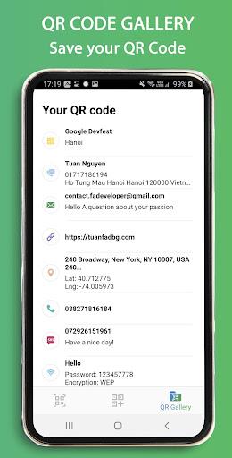 QR Code Scanner and Generator - Image screenshot of android app