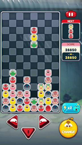 Larva Block Puzzle - Gameplay image of android game