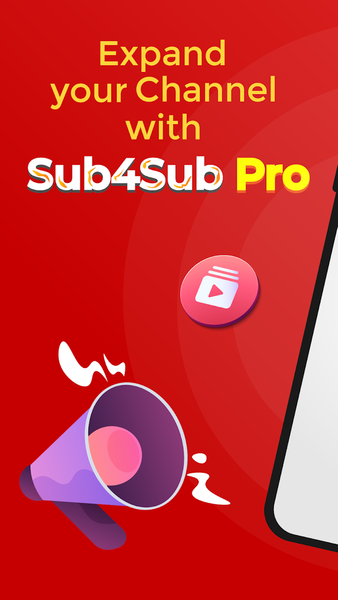 Sub4Sub Pro - view, like & sub - Image screenshot of android app