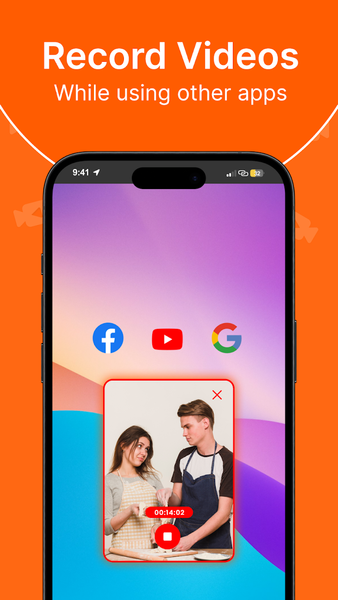 Background Video Recorder BVR - Image screenshot of android app