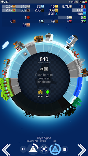 A Planet of Mine - Gameplay image of android game
