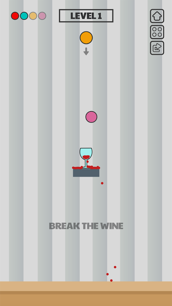 Drop The Glass - Gameplay image of android game