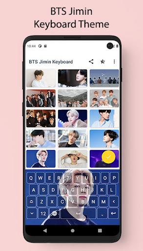BTS Jimin Keyboard Theme - عکس برنامه موبایلی اندروید