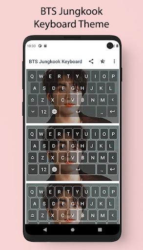 BTS Jungkook Keyboard Theme - Image screenshot of android app