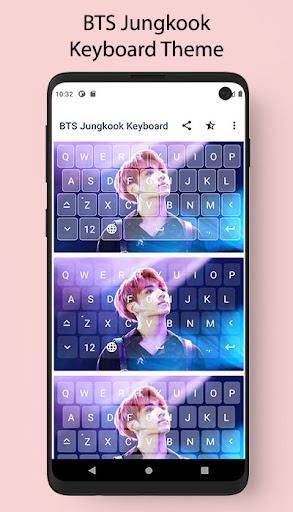 BTS Jungkook Keyboard Theme - Image screenshot of android app