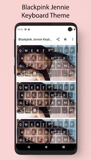 Blackpink Jennie Keyboard Cute - عکس برنامه موبایلی اندروید