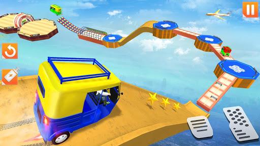 Rickshaw Stunt Driving Games - عکس بازی موبایلی اندروید