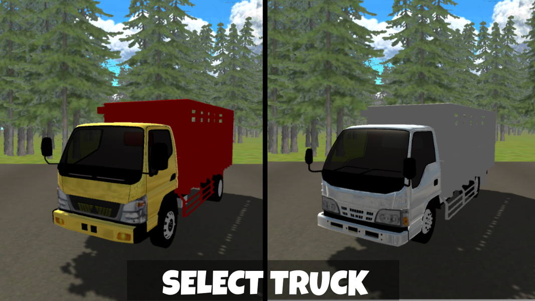 M Truck Simulator ID - Gameplay image of android game