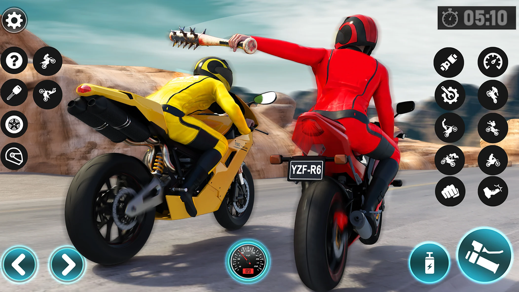 Bike Racing: Motorcycle Games - عکس برنامه موبایلی اندروید