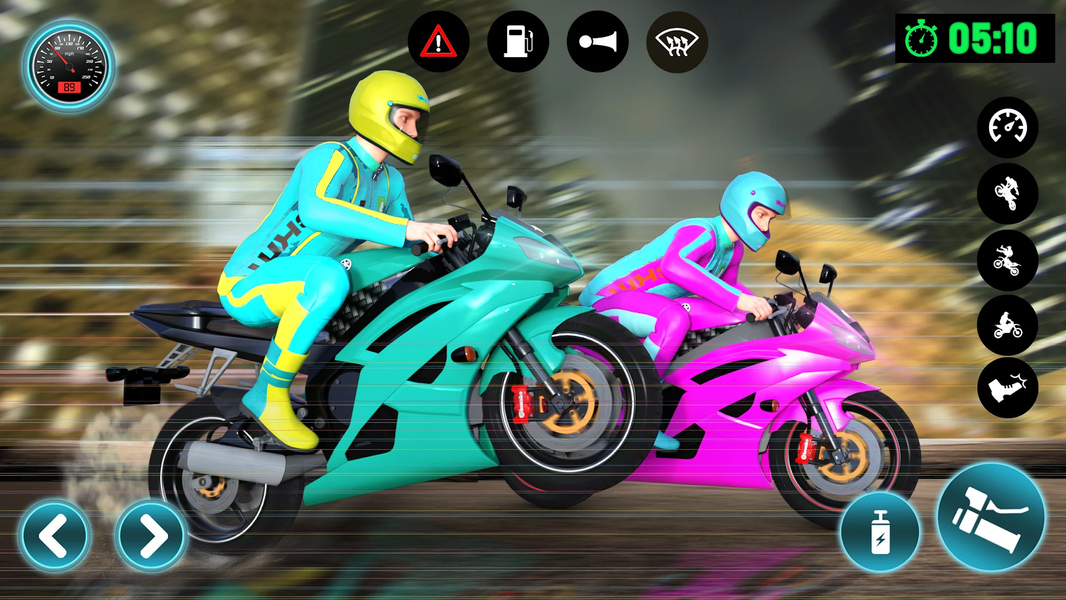 Bike Racing: Motorcycle Games - عکس برنامه موبایلی اندروید