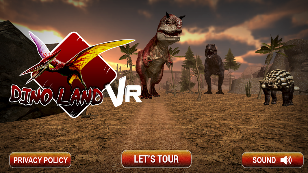 Dino Land Tour Adventure Games - Gameplay image of android game