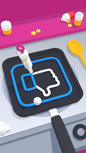 Pancake Art: Relaxing Games - Gameplay image of android game