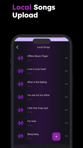 TuneFlex: Play Offline Music - عکس برنامه موبایلی اندروید
