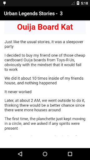 Horror Stories - Image screenshot of android app