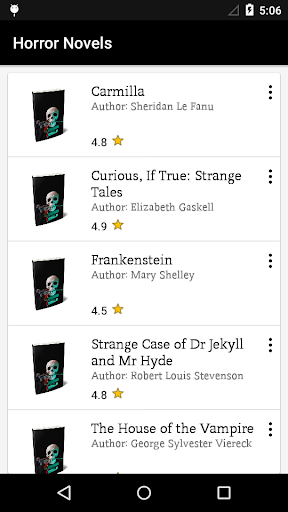 Horror Stories - Image screenshot of android app