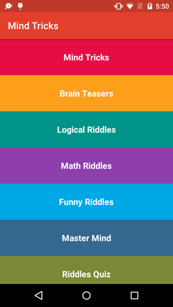 Brain Teaser : Riddles, Quiz & - Image screenshot of android app