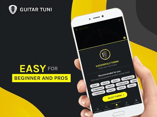 Guitar Tuni - Guitar Tuner - عکس برنامه موبایلی اندروید