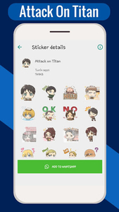 My Anime Stickers 2 ! WAStickerApps for Free Download