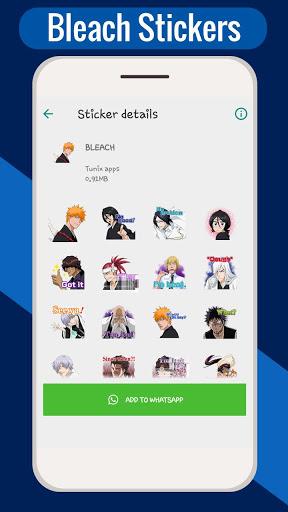 Anime Stickers for WhatsApp : New WASticker Apps - Image screenshot of android app